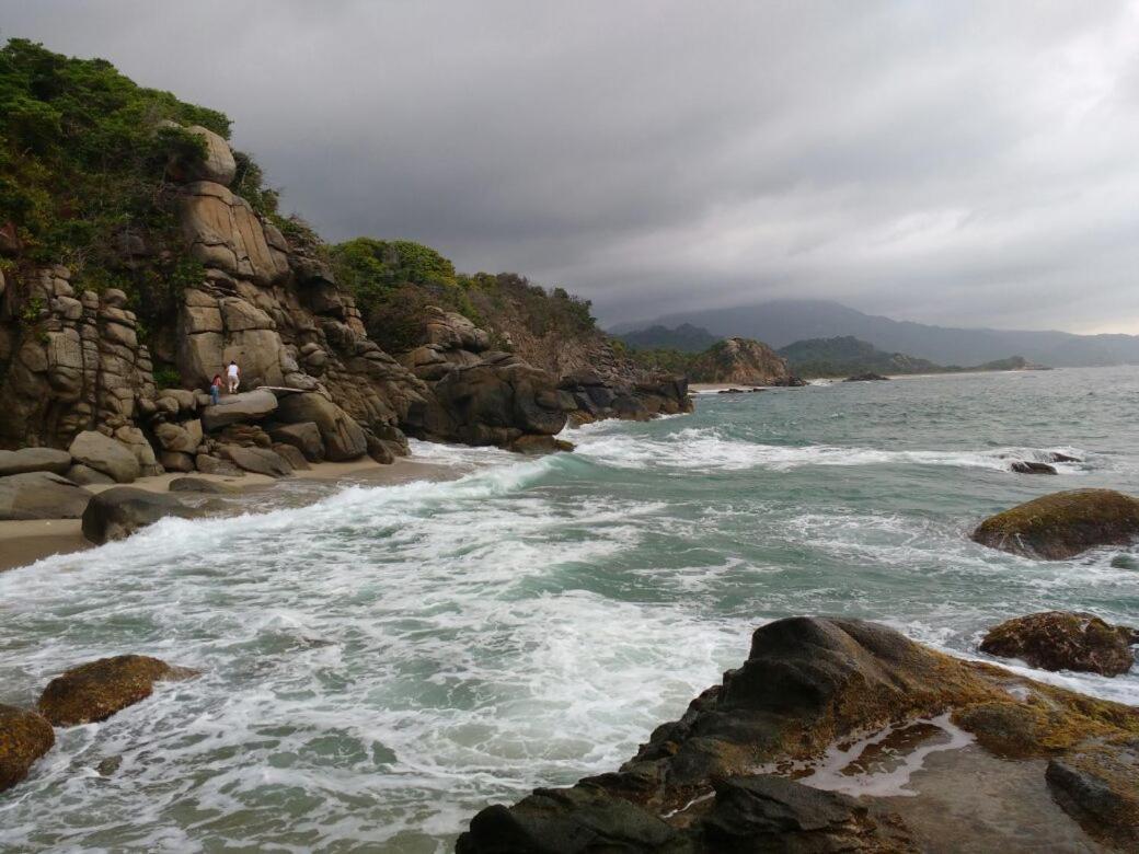 Camping Castilletes Parque Tayrona Bed & Breakfast El Zaino Exterior foto