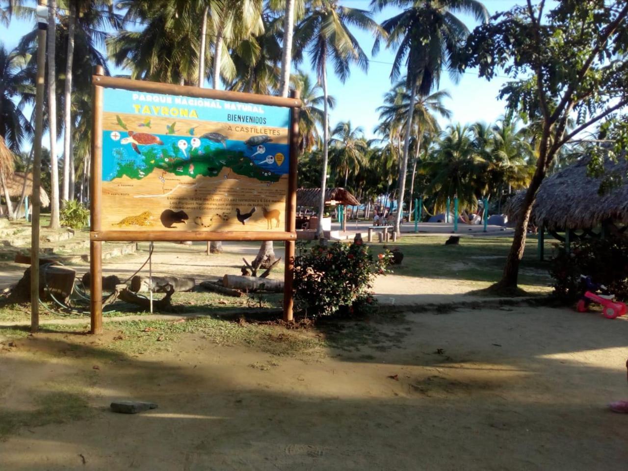 Camping Castilletes Parque Tayrona Bed & Breakfast El Zaino Exterior foto